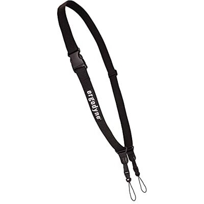 Ergodyne Squids 3134 Barcode Scanner Harness, Sling Style, Tethering Lanyard for Bar Code Scanners, Black Ergodyne Squids 3134 Barcode Scanner Harness, Sling Style, Tethering Lanyard for Bar Code Scanners, Black