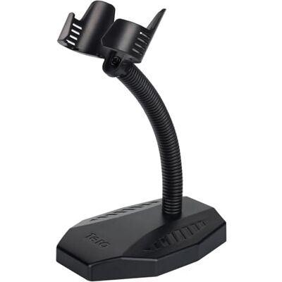 Tera Barcode Scanner Stand Universal, Hands Free Barcode Scanning Bar-Code Reader Cradle Holder, Angle and Height Adjustable Head, for Supermarket Retail Store Library Logistic Warehouse Tera Barcode Scanner Stand Universal, Hands Free Barcode Scanning Bar-Code Reader Cradle Holder, Angle and Height Adjustable Head, for Supermarket Retail Store Library Logistic Warehouse