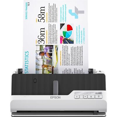 Epson DS-C490 Ultra-compact Desktop USB 40ppm Auto Feed Colour paper and passport Scanner Epson DS-C490 Ultra-compact Desktop USB 40ppm Auto Feed Colour paper and passport Scanner