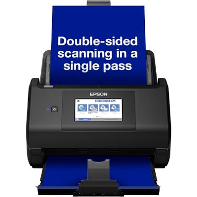 Epson WorkForce ES-580W Wi-Fi High-speed Auto Feed Colour Scanner with Touchscreen and OCR Software Epson WorkForce ES-580W Wi-Fi High-speed Auto Feed Colour Scanner with Touchscreen and OCR Software