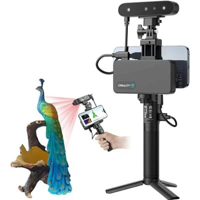 Creality 3D Scanner CR-Scan Ferret Pro for 3D Printing, Handheld Scanner with Wireless Scanning Anti-Shake Tracking, Upgrade Fast Full-Color Scan, 0.1mm Accuracy for iOS Android Phone PC Win 10/11 Creality 3D Scanner CR-Scan Ferret Pro for 3D Printing, Handheld Scanner with Wireless Scanning Anti-Shake Tracking, Upgrade Fast Full-Color Scan, 0.1mm Accuracy for iOS Android Phone PC Win 10/11