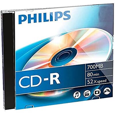 Philips 10x CDR 700MB 80MIN 52X Philips 10x CDR 700MB 80MIN 52X