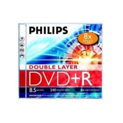 Philips Dvd+r 8.5GB Pack of 1 Philips Dvd+r 8.5GB Pack of 1