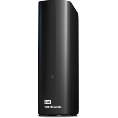 Western Digital WD 12 TB Elements Desktop External Hard Drive USB 3.0, Black Western Digital WD 12 TB Elements Desktop External Hard Drive USB 3.0, Black