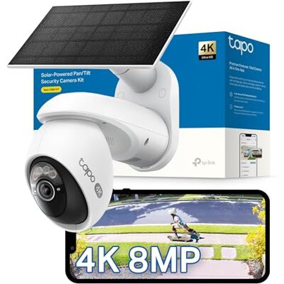 Tapo C660 KIT 4K 8MP Solar Pan/Tilt Outdoor Security Camera Wireless Tapo C660 KIT 4K 8MP Solar Pan/Tilt Outdoor Security Camera Wireless