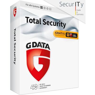 G DATA Total Security 2020 1 Gerät 1 Jahr Trust in German Sicherheit Virenschutz für Windows, Mac, Android, iOS DVD-ROM G DATA Total Security 2020 1 Gerät 1 Jahr Trust in German Sicherheit Virenschutz für Windows, Mac, Android, iOS DVD-ROM