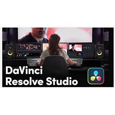 Black Magic Design DaVinci Resolve Studio Code Letter Video Editing Software Black Magic Design DaVinci Resolve Studio Code Letter Video Editing Software
