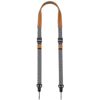 FALCAM Maglink V2 Shoulder Strap Lite, Magnetic Quick-Release Camera Neck/Sling Strap – Grey Strap with Brown Shoulder Pad FALCAM Maglink V2 Shoulder Strap Lite, Magnetic Quick-Release Camera Neck/Sling Strap – Grey Strap with Brown Shoulder Pad
