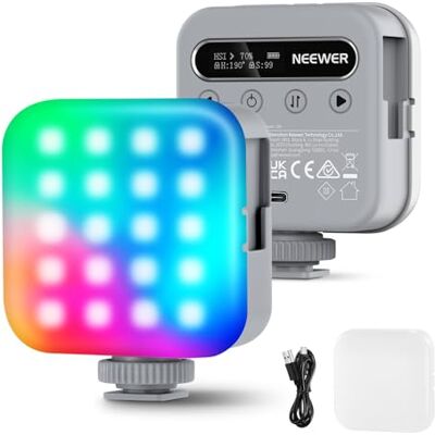NEEWER BASICS Magnetic RGB Video Light, 360° Full RGB Camera Light, BL60C NEEWER BASICS Magnetic RGB Video Light, 360° Full RGB Camera Light, BL60C