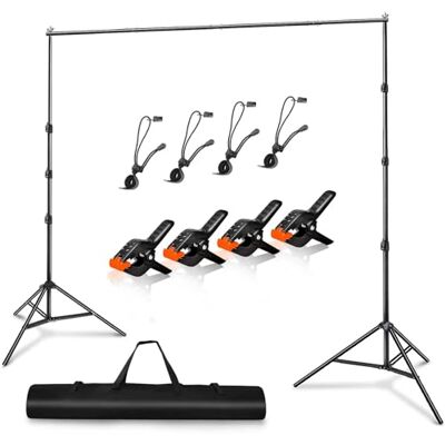 Heysliy Backdrop stand kit Heysliy Backdrop stand kit