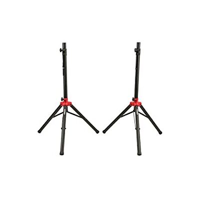 Fender Compact Speaker Stands with Bag, Black Fender Compact Speaker Stands with Bag, Black