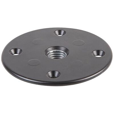 PULSE M20 Speaker Mounting Plate – Die-Cast Alloy, Black Powder Coated Subwoofer Cabinet Mount 110mm Diameter, 4 Bolt Fixing PULSE M20 Speaker Mounting Plate – Die-Cast Alloy, Black Powder Coated Subwoofer Cabinet Mount 110mm Diameter, 4 Bolt Fixing