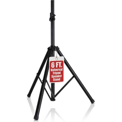 Pyle Universal Speaker Stand Floor Mount Holder, Heavy Duty Tripod, Adjustable Height 100 -180 cm, 35mm Compatible Insert, Portable, Safety & Stable Pyle Universal Speaker Stand Floor Mount Holder, Heavy Duty Tripod, Adjustable Height 100 -180 cm, 35mm Compatible Insert, Portable, Safety & Stable