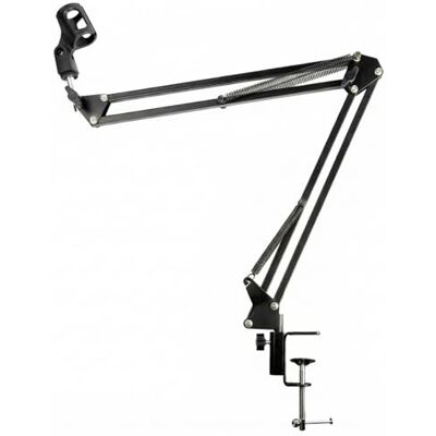 RockJam MS050 Microphone Stand Microphone Scissor Arm Stand Compact Mic Stand made of Durable Steel RockJam MS050 Microphone Stand Microphone Scissor Arm Stand Compact Mic Stand made of Durable Steel