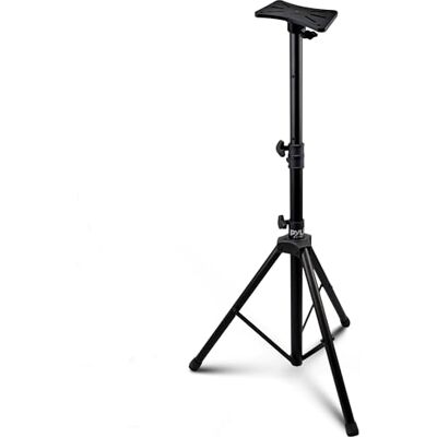 Pyle Adjustable Tripod Speaker Stand, 86 x 80 x 147cm Foldable Floor Mount, Steel Speaker Holder with Lock Pin, Micro Mount for Studio, Music, Performance, Recording, Universal Mic Stand Floor Type Pyle Adjustable Tripod Speaker Stand, 86 x 80 x 147cm Foldable Floor Mount, Steel Speaker Holder with Lock Pin, Micro Mount for Studio, Music, Performance, Recording, Universal Mic Stand Floor Type