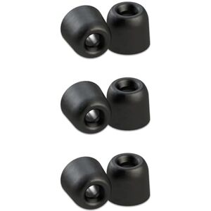 COMPLY Isolation Noise Cancelling Memory Foam Earphone Tips for Sennheiser HD 1 Momentum MIE2, CX 3.00 and 5.00, Premium Replacement Noise Reducing Earbud Tips, (Small) Black, 3 Pair COMPLY Isolation Noise Cancelling Memory Foam Earphone Tips for Sennheiser HD 1 Momentum MIE2, CX 3.00 and 5.00, Premium Replacement Noise Reducing Earbud Tips, (Small) Black, 3 Pair