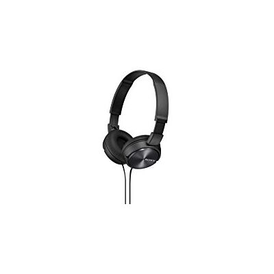 Sony MDR-ZX310 On-Ear Overhead Wired Headphones, Swivel Fold, 3.5mm Headphone Jack Metallic Black Sony MDR-ZX310 On-Ear Overhead Wired Headphones, Swivel Fold, 3.5mm Headphone Jack Metallic Black