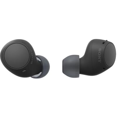Sony WF-C510 Truly Wireless Earbuds – Small, Light, Bluetooth In Ear Headphones with Multipoint Connection, Ambient Sound, IPX4 Rating, Spotify Tap, Quick Charge, 22 HR Battery, iOS & Android Black Sony WF-C510 Truly Wireless Earbuds – Small, Light, Bluetooth In Ear Headphones with Multipoint Connection, Ambient Sound, IPX4 Rating, Spotify Tap, Quick Charge, 22 HR Battery, iOS & Android Black