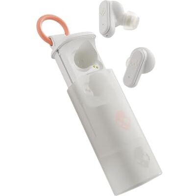 Skullcandy Dime Evo Wireless Earbuds with Clip-Anywhere Case Bone In-Ear Fit, Noise Isolating, 36 Hours Battery, Microphone for iPhone Android, Easy Clip-On Design, Travel, Commuting Skullcandy Dime Evo Wireless Earbuds with Clip-Anywhere Case Bone In-Ear Fit, Noise Isolating, 36 Hours Battery, Microphone for iPhone Android, Easy Clip-On Design, Travel, Commuting