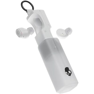 Skullcandy Dime 360 Wireless Earbuds with Clip-Anywhere Case Bone In-Ear Fit, Bluetooth, Noise Isolating, 28 Hours Battery, Microphone for iPhone Android, Easy Clip-On Design for Travel Skullcandy Dime 360 Wireless Earbuds with Clip-Anywhere Case Bone In-Ear Fit, Bluetooth, Noise Isolating, 28 Hours Battery, Microphone for iPhone Android, Easy Clip-On Design for Travel