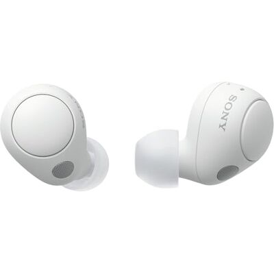 Sony WF-C700N Wireless, Bluetooth, Noise Cancelling Earbuds (Small, Lightweight Earbuds with Multi-Point Connection, IPX4 rating, up to 20 HR battery, Quick Charge, iOS & Android) White Sony WF-C700N Wireless, Bluetooth, Noise Cancelling Earbuds (Small, Lightweight Earbuds with Multi-Point Connection, IPX4 rating, up to 20 HR battery, Quick Charge, iOS & Android) White