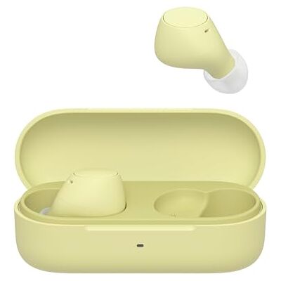 Sony WF-C510 Truly Wireless Earbuds – Small, Light, Bluetooth In Ear Headphones with Multipoint Connection, Ambient Sound, IPX4 Rating, Spotify Tap, Quick Charge, 22 HR Battery, iOS & Android Yellow Sony WF-C510 Truly Wireless Earbuds – Small, Light, Bluetooth In Ear Headphones with Multipoint Connection, Ambient Sound, IPX4 Rating, Spotify Tap, Quick Charge, 22 HR Battery, iOS & Android Yellow