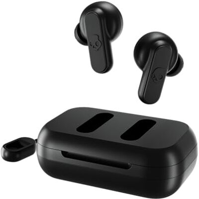 Skullcandy Dime In-Ear Wireless Earbuds, 12 Hr Battery, Microphone, Works with iPhone Android and Bluetooth Devices Black Skullcandy Dime In-Ear Wireless Earbuds, 12 Hr Battery, Microphone, Works with iPhone Android and Bluetooth Devices Black