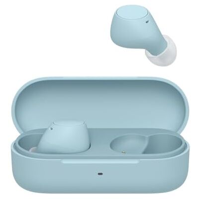 Sony WF-C510 Truly Wireless Earbuds – Small, Light, Bluetooth In Ear Headphones with Multipoint Connection, Ambient Sound, IPX4 Rating, Spotify Tap, Quick Charge, 22 HR Battery, iOS & Android Blue Sony WF-C510 Truly Wireless Earbuds – Small, Light, Bluetooth In Ear Headphones with Multipoint Connection, Ambient Sound, IPX4 Rating, Spotify Tap, Quick Charge, 22 HR Battery, iOS & Android Blue