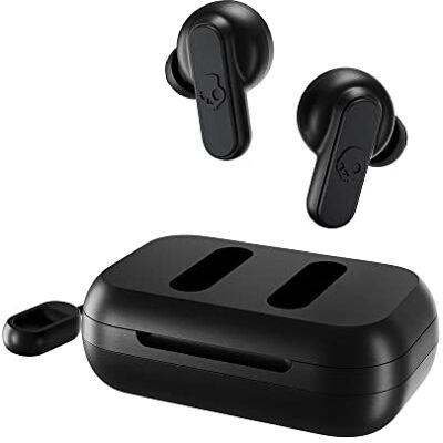Skullcandy Dime 2 Wireless In-Ear Bluetooth Earbuds True Black Bluetooth, Noise Isolating Fit, 12 Hours Battery, Microphone for iPhone Android, Easy Carry with Integrated Lanyard Skullcandy Dime 2 Wireless In-Ear Bluetooth Earbuds True Black Bluetooth, Noise Isolating Fit, 12 Hours Battery, Microphone for iPhone Android, Easy Carry with Integrated Lanyard