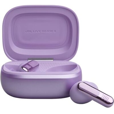 JBL Live Beam 4, True Wireless Noise Cancelling Earbuds, Purple JBL Live Beam 4, True Wireless Noise Cancelling Earbuds, Purple