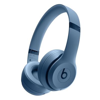 Beats Solo 4 – Wireless Bluetooth On-Ear Headphones, Apple & Android Compatible, Up to 50 hours of Battery Life – Slate Blue Beats Solo 4 – Wireless Bluetooth On-Ear Headphones, Apple & Android Compatible, Up to 50 hours of Battery Life – Slate Blue