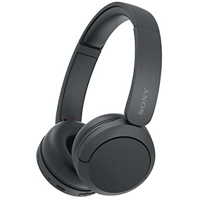 Sony WH-CH520 Wireless Bluetooth On-Ear Headphones, Lightweight Design, Up to 50hr Battery Life, Quick Charge, EQ, Clear Call Quality, iOS & Android Black Sony WH-CH520 Wireless Bluetooth On-Ear Headphones, Lightweight Design, Up to 50hr Battery Life, Quick Charge, EQ, Clear Call Quality, iOS & Android Black