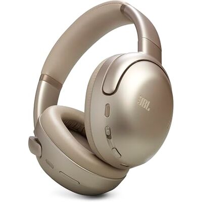 JBL Tour One M3 Wireless Over-Ear Bluetooth Headphones with True Adaptive Noise-Cancelling, 70 Hours of Playtime, Comfortable Fit, Spatial 360 Sound with Head Tracking, USB-C Compatible, Latte JBL Tour One M3 Wireless Over-Ear Bluetooth Headphones with True Adaptive Noise-Cancelling, 70 Hours of Playtime, Comfortable Fit, Spatial 360 Sound with Head Tracking, USB-C Compatible, Latte