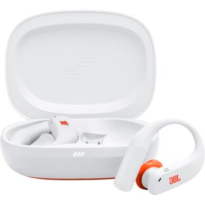 JBL Endurance Peak 4, Noise Cancelling Sport Earbuds, White JBL Endurance Peak 4, Noise Cancelling Sport Earbuds, White