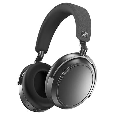 Sennheiser MOMENTUM 4 Wireless Noise Cancelling Headphones Bluetooth Headset for Crystal-Clear Calls, Adaptive Noise Cancellation, Over-Ear Headphones, Up To 60HR Playtime, Folding Design, Graphite Sennheiser MOMENTUM 4 Wireless Noise Cancelling Headphones Bluetooth Headset for Crystal-Clear Calls, Adaptive Noise Cancellation, Over-Ear Headphones, Up To 60HR Playtime, Folding Design, Graphite