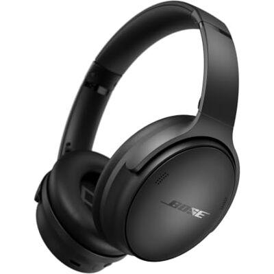 Bose QuietComfort Wireless Noise Cancelling Headphones, Bluetooth Over Ear Headphones with Up To 24 Hours of Battery Life, Black Bose QuietComfort Wireless Noise Cancelling Headphones, Bluetooth Over Ear Headphones with Up To 24 Hours of Battery Life, Black