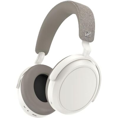 Sennheiser MOMENTUM 4 Wireless Noise Cancelling Headphones Bluetooth Headset for Crystal-Clear Calls with Adaptive Noise Cancellation, Over-Ear Headphones, Up To 60HR Playtime, Folding Design, White Sennheiser MOMENTUM 4 Wireless Noise Cancelling Headphones Bluetooth Headset for Crystal-Clear Calls with Adaptive Noise Cancellation, Over-Ear Headphones, Up To 60HR Playtime, Folding Design, White