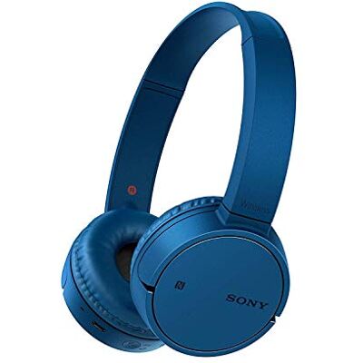Sony WH-CH500 Wireless Bluetooth NFC On-Ear Headphones with 20 hours Battery Life Blue Sony WH-CH500 Wireless Bluetooth NFC On-Ear Headphones with 20 hours Battery Life Blue