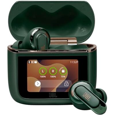 JBL Tour Pro 3, True Wireless Noise Cancelling Earbuds, Green JBL Tour Pro 3, True Wireless Noise Cancelling Earbuds, Green