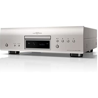Denon DCD-1700NE CD/SACD Player, Ultra-Precision 192 kHz/32 Bit D/A Converter, Vibration-Resistant Design, Supports DSD, FLAC, and WAV Files, Pure Direct Mode, 2 Digital Audio Outputs, Silver Denon DCD-1700NE CD/SACD Player, Ultra-Precision 192 kHz/32 Bit D/A Converter, Vibration-Resistant Design, Supports DSD, FLAC, and WAV Files, Pure Direct Mode, 2 Digital Audio Outputs, Silver
