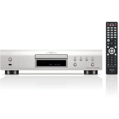 Denon DCD-900NE CD Player for Home, HiFi System, CD-R/RW / MP3 / WMA, Pure Direct Mode, AL32 Processing, Optical Output, USB Port Supporting Hi-Res Playback – Silver (DCD900NESPE2GB) Denon DCD-900NE CD Player for Home, HiFi System, CD-R/RW / MP3 / WMA, Pure Direct Mode, AL32 Processing, Optical Output, USB Port Supporting Hi-Res Playback – Silver (DCD900NESPE2GB)