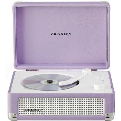 Crosley Cruiser Portable CD Player with Bluetooth Built-In Stereo Speakers & FM Radio – Rechargeable CD Players for Home, Vintage Suitcase Design Crosley Cruiser Portable CD Player with Bluetooth Built-In Stereo Speakers & FM Radio – Rechargeable CD Players for Home, Vintage Suitcase Design