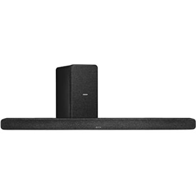 Denon DHT-S517 Soundbar with Subwoofer, Bluetooth, Dolby Digital, Dolby Atmos, Sound Bar for TV, Dialogue Enhancer, HDMI ARC, Wall Mountable, Music Streaming, Including HDMI Cable Denon DHT-S517 Soundbar with Subwoofer, Bluetooth, Dolby Digital, Dolby Atmos, Sound Bar for TV, Dialogue Enhancer, HDMI ARC, Wall Mountable, Music Streaming, Including HDMI Cable