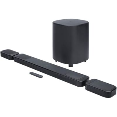 JBL Bar 1000 MK2, 7.1.4-Channel Bluetooth Soundbar for TV, Black JBL Bar 1000 MK2, 7.1.4-Channel Bluetooth Soundbar for TV, Black