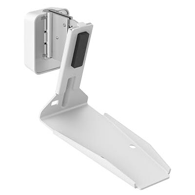 Vogel's SWM 4131 speaker wall bracket for Sonos ERA 300, Max. 11 lbs (5 kg), Tiltable -30º/+30º, Swivels up to 60º (left/right), White, 1 bracket Vogel's SWM 4131 speaker wall bracket for Sonos ERA 300, Max. 11 lbs (5 kg), Tiltable -30º/+30º, Swivels up to 60º (left/right), White, 1 bracket