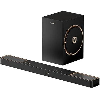 ULTIMEA 3.1.2ch Soundbar with 6.5" Subwoofer, Sound bar for TV, Dolby Atmos Soundbar, Surround Sound System for Home Theater, Bluetooth 5.4, HDMI eARC, Skywave F30 Boom ULTIMEA 3.1.2ch Soundbar with 6.5" Subwoofer, Sound bar for TV, Dolby Atmos Soundbar, Surround Sound System for Home Theater, Bluetooth 5.4, HDMI eARC, Skywave F30 Boom
