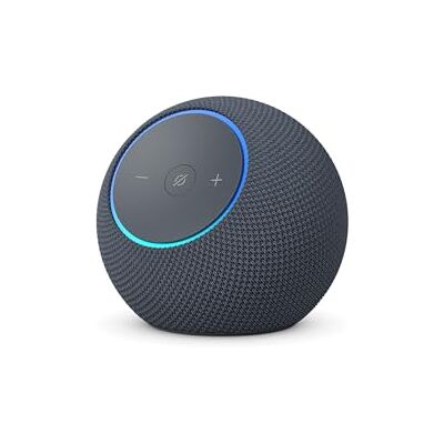 Amazon Certified Refurbished Echo Dot Max (newest gen), Bluetooth speaker with room-filling sound and built-in smart home hub, Graphite Amazon Certified Refurbished Echo Dot Max (newest gen), Bluetooth speaker with room-filling sound and built-in smart home hub, Graphite
