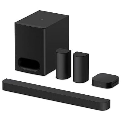 Sony BRAVIA Theatre System 6 – 5.1ch surround sound, 1000W, Soundbar, rear speakers & subwoofer included, Dolby Atmos, DTS:X, AI Voice Zoom 3, Bluetooth, DSEE, Multi Stereo Party Mode, Easy control Sony BRAVIA Theatre System 6 – 5.1ch surround sound, 1000W, Soundbar, rear speakers & subwoofer included, Dolby Atmos, DTS:X, AI Voice Zoom 3, Bluetooth, DSEE, Multi Stereo Party Mode, Easy control
