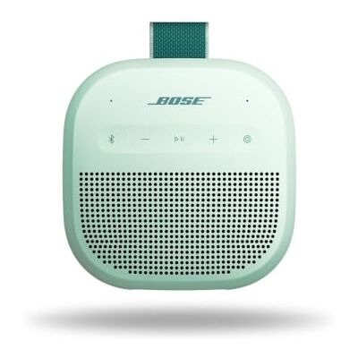 Bose SoundLink Micro Portable Bluetooth Speaker (2nd Gen), Wireless Outdoor Speaker, Up to 12 hours Battery Life, Waterproof and Dustproof, Dewdrop Mint Limited Edition Bose SoundLink Micro Portable Bluetooth Speaker (2nd Gen), Wireless Outdoor Speaker, Up to 12 hours Battery Life, Waterproof and Dustproof, Dewdrop Mint Limited Edition