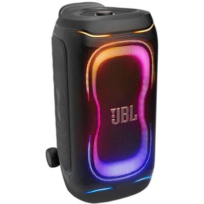 JBL PartyBox 330 Portable Bluetooth Speaker, Black Powerful Sound, Dynamic Light Show, AI Sound Boost, Telescopic Handle, IPX4 Splashproof, Up to 18 Hours Playtime JBL PartyBox 330 Portable Bluetooth Speaker, Black Powerful Sound, Dynamic Light Show, AI Sound Boost, Telescopic Handle, IPX4 Splashproof, Up to 18 Hours Playtime